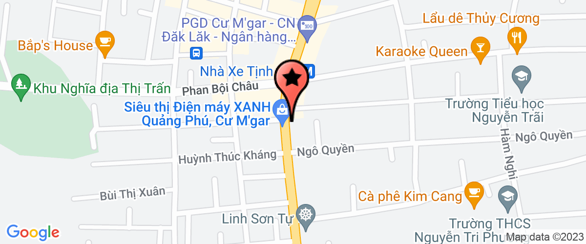 Map go to An Hung Thinh Dak Lak Company Limited