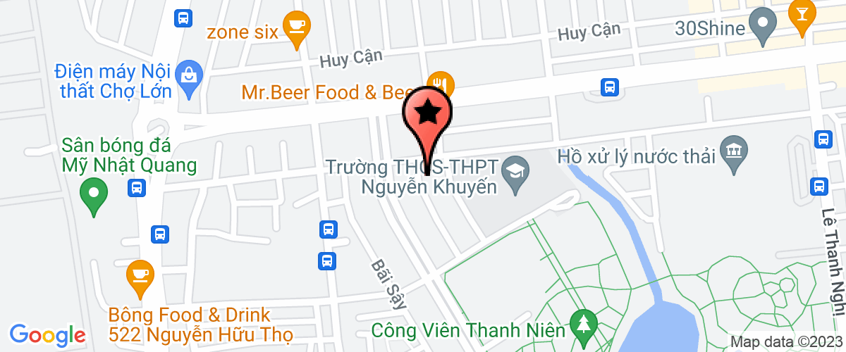 Map go to Thai Son Phong Construction Company Limited