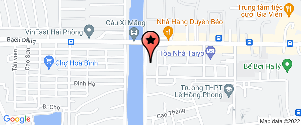 Bản đồ đến Thi hành án dân sự quận Hồng Bàng