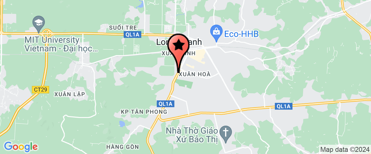 Map go to Hoang Huy Hoang Company Limited