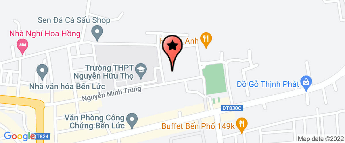 Map go to Nghia Tinh Phat Long An Company Limited