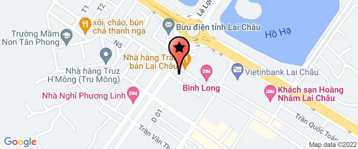 Map go to Chau Thanh Nam Joint Stock Company