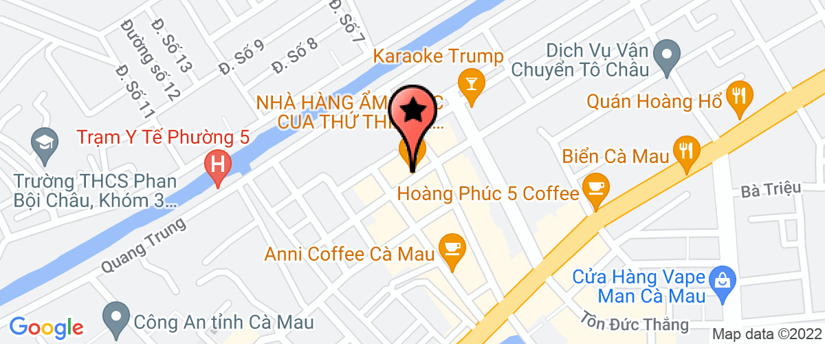 Map go to Thien Nhan Construction Consultant Company Limited
