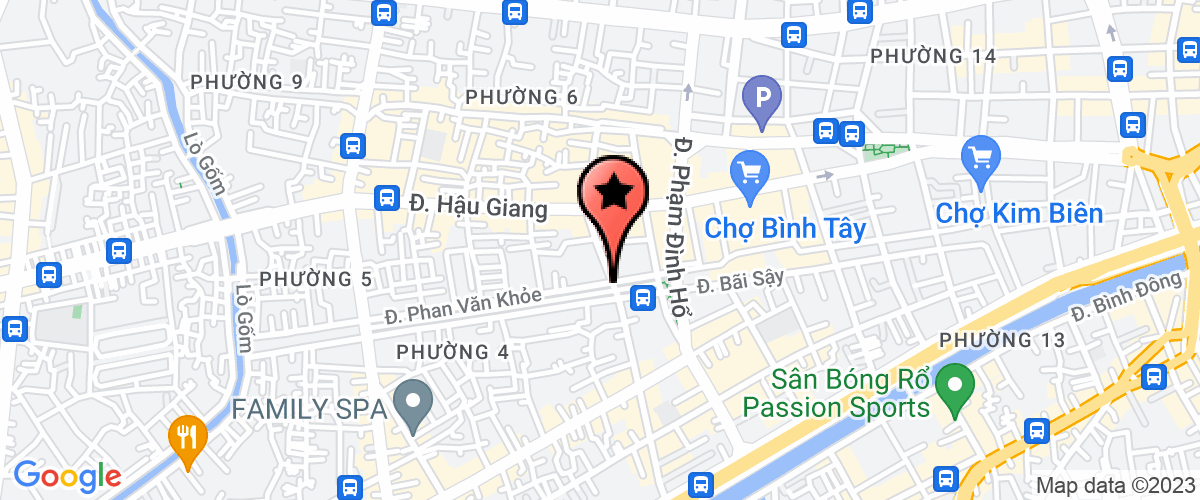 Map go to Sam Dinh Packing Printing Company Limited
