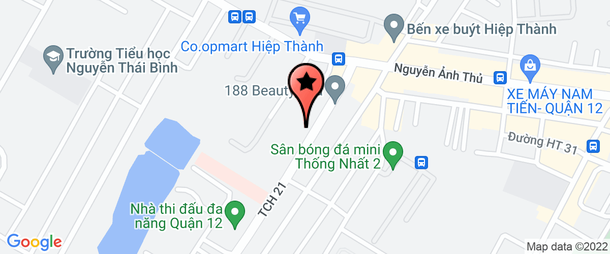 Map go to Chau Ngoc Phat Machinery SX TM XD Company Limited