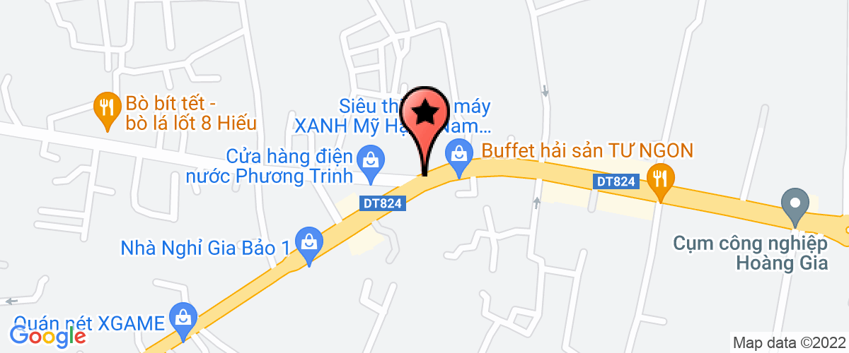 Map go to Huynh Phong Duc Hoa Telecommunication Company Limited