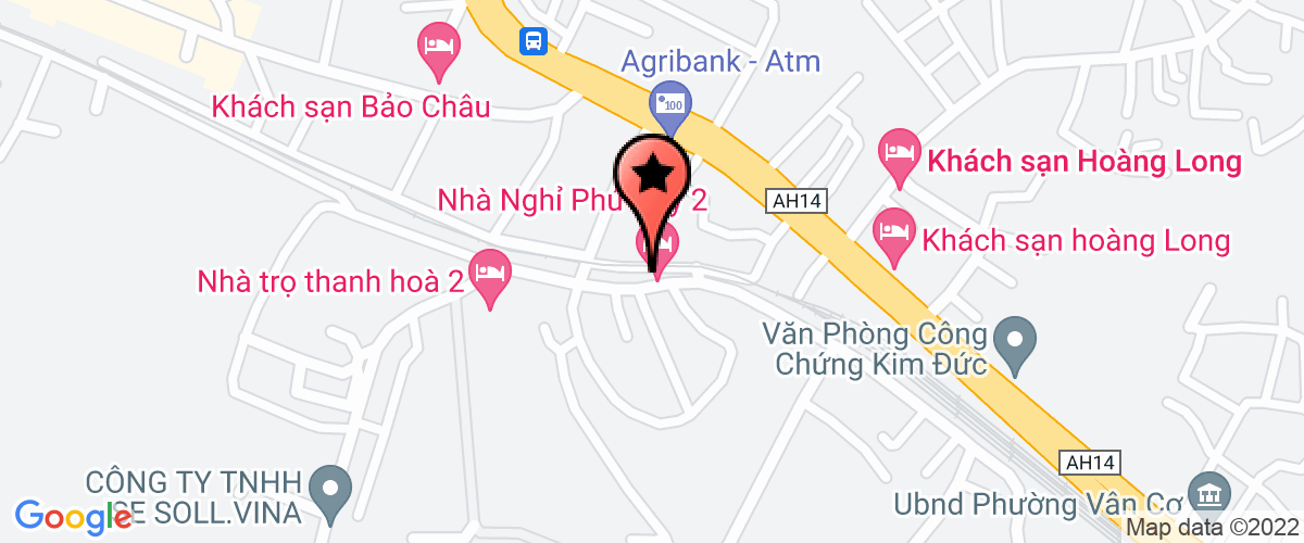 Map go to Quang Minh Phu Tho Construction Company Limited