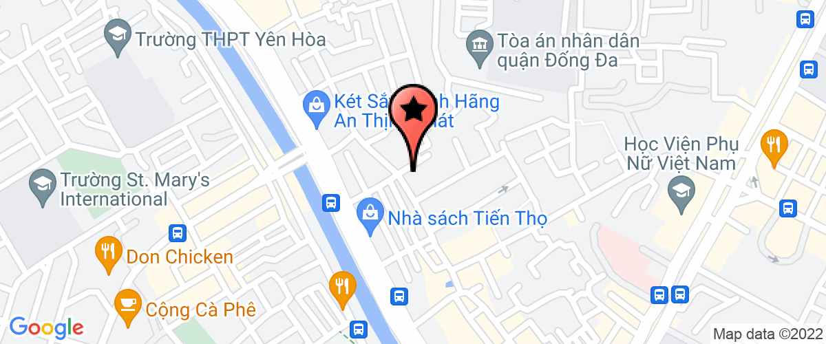 Map go to Hon Ngoc Viet International Transport Joint Stock Company