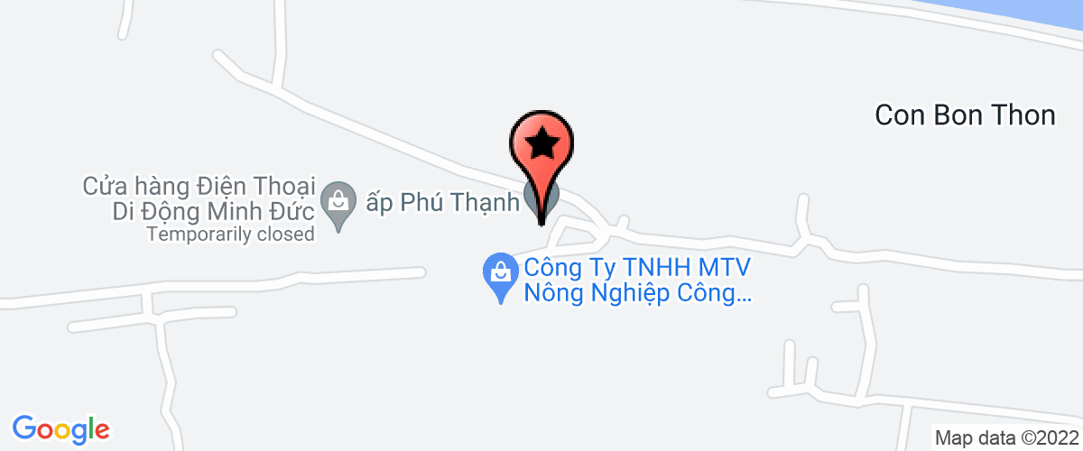 Map go to Hoang Luu Trading Production Company Limited