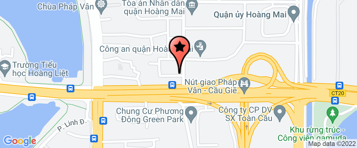 Map go to Viet Trung Travel And Trading Development Company Limited