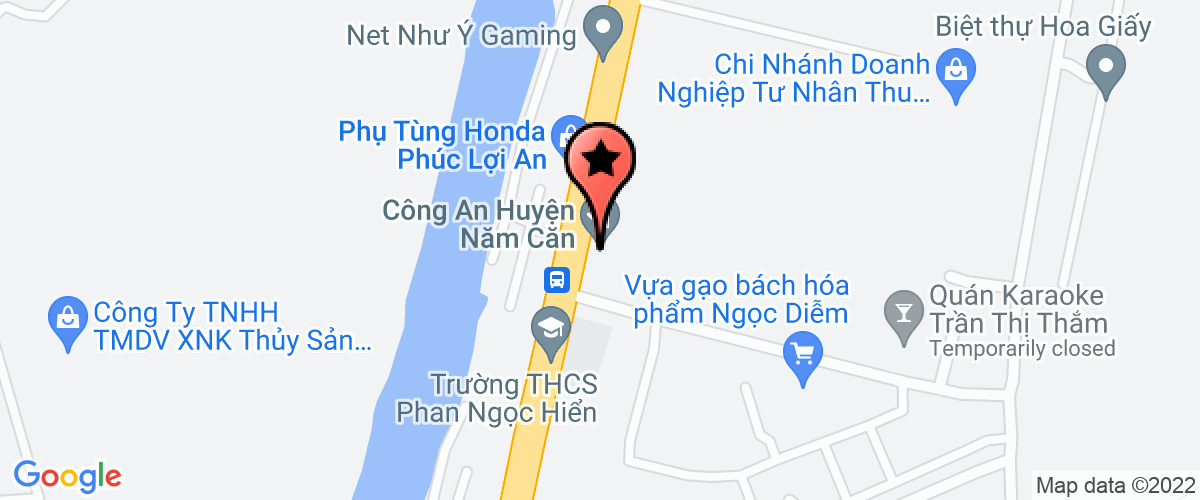 Map go to Tran Hai Long Private Enterprise