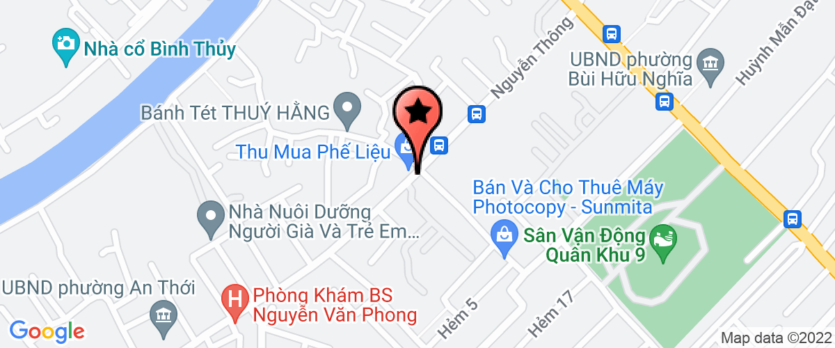 Map go to Van Thanh Production Trading Company Limited