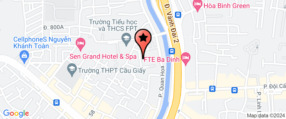 Bản đồ đến Công Ty TNHH Giải Pháp Thanh Toán Điện Tử Việt Nam