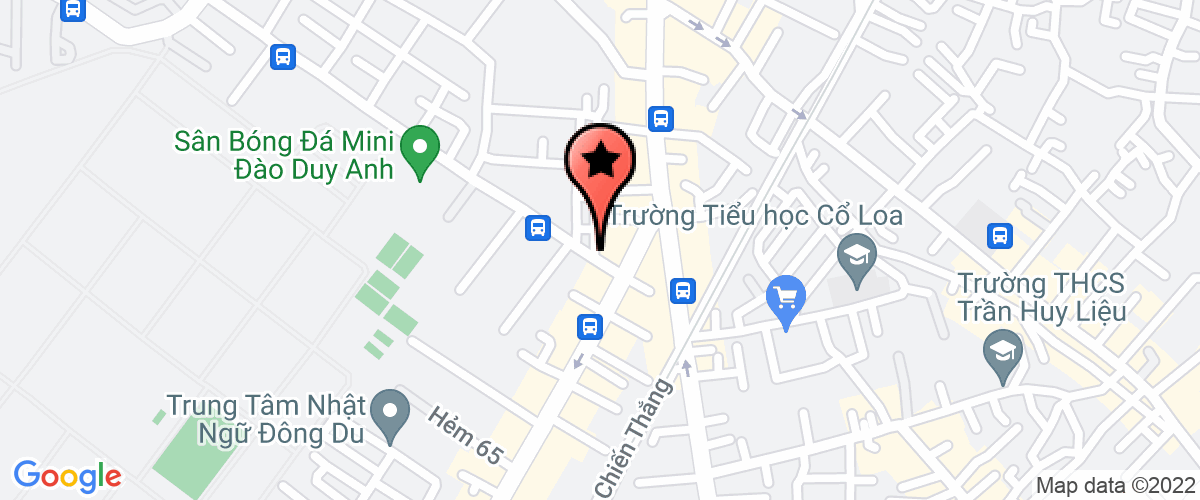 Map go to Sen Viet Xanh Trading - Service Company Limited