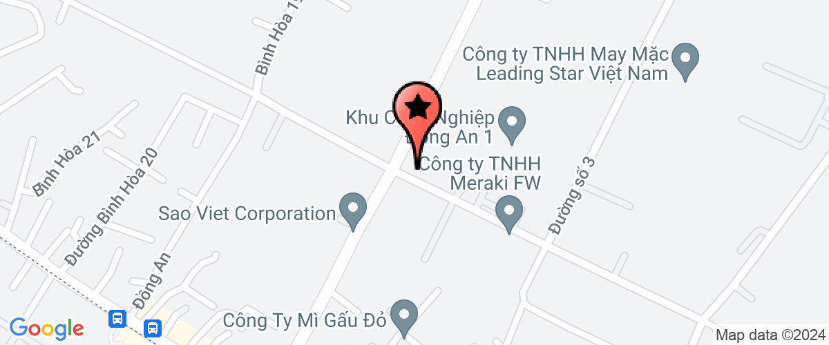Bản đồ đến Công Ty TNHH Dĩnh Huy