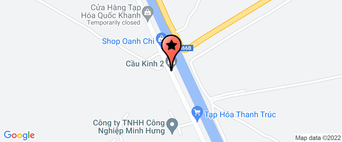 Map go to Cat Tuong Agricultural Production and Processing Joint Stock Company