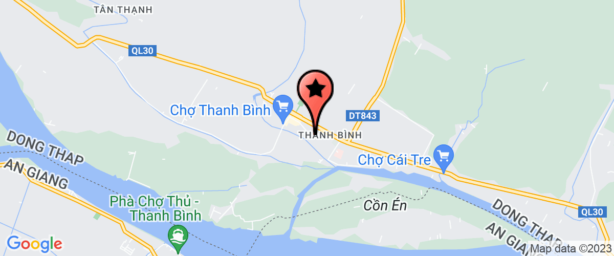 Map go to Dia Ban Thi Tran Thanh Binh