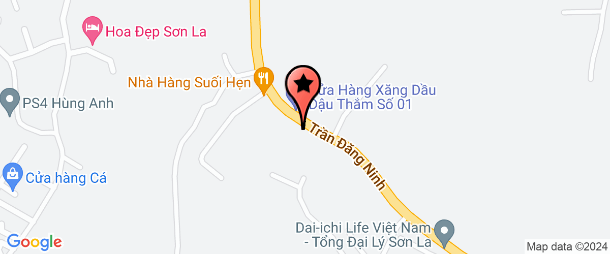 Map go to Tien Thanh Tay Bac Private Enterprise
