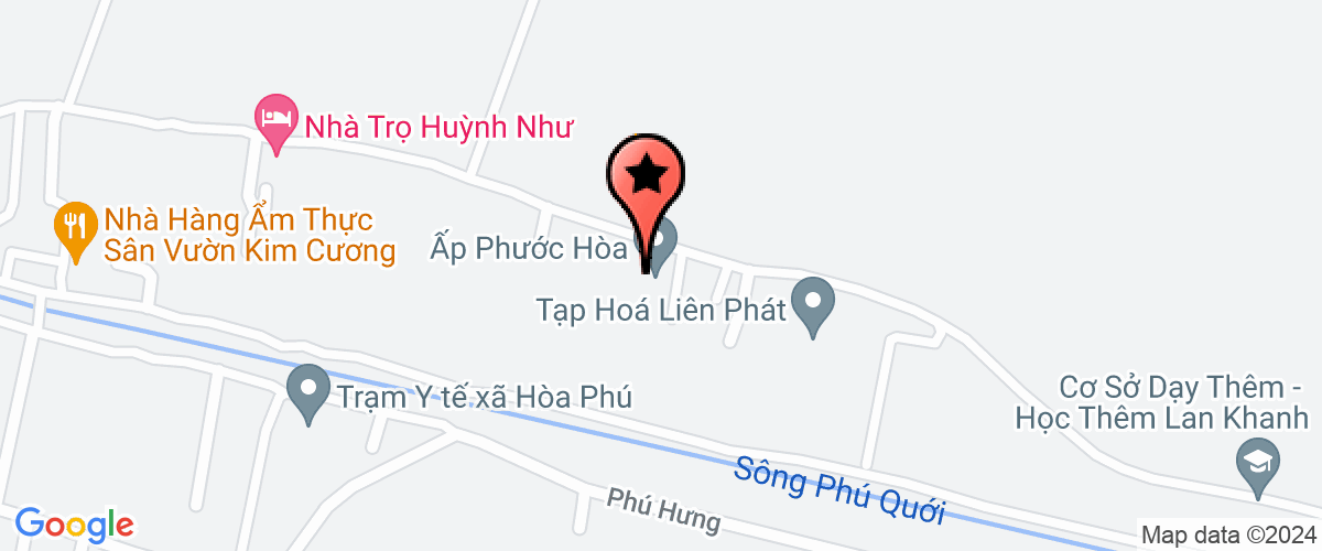 Map go to Uy ban nhan dan xa Loc Hoa