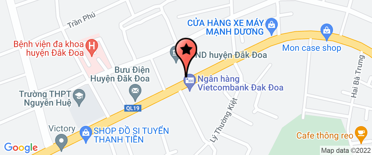 Map go to uy Dak Doa District