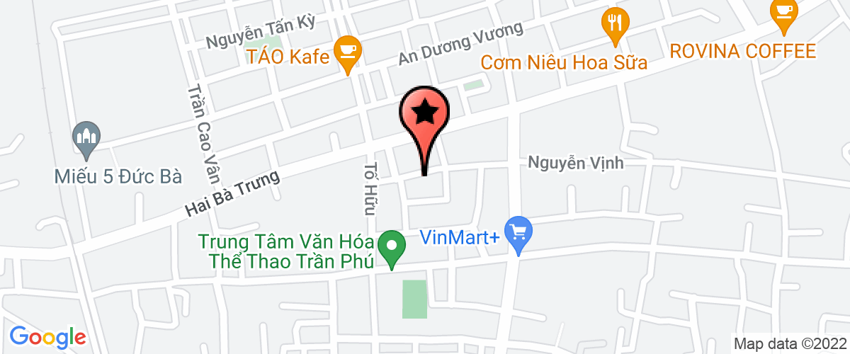 Map go to Thien Thinh Stone Exploiting Company Limited