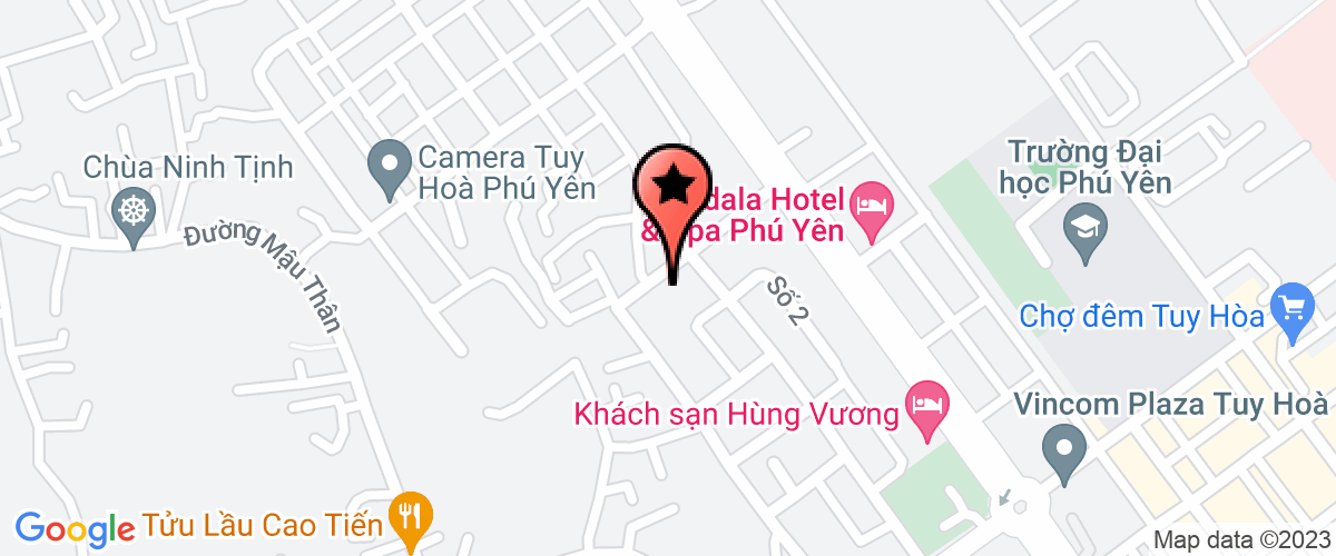Map go to Sen Vang Phu Yen Service Trading Company Limited