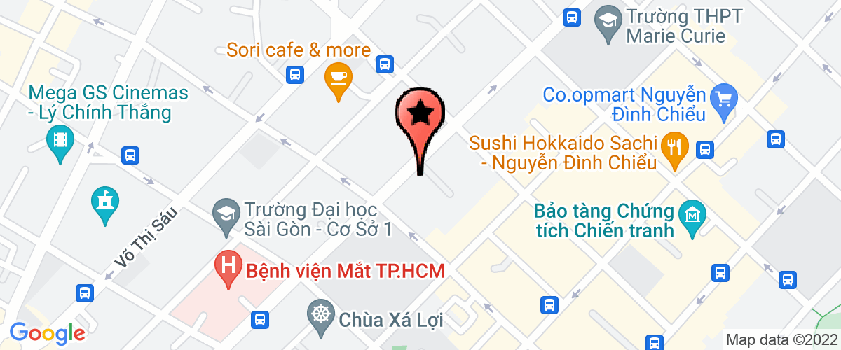 Map go to Thien Phuoc General Clinic Company Limited