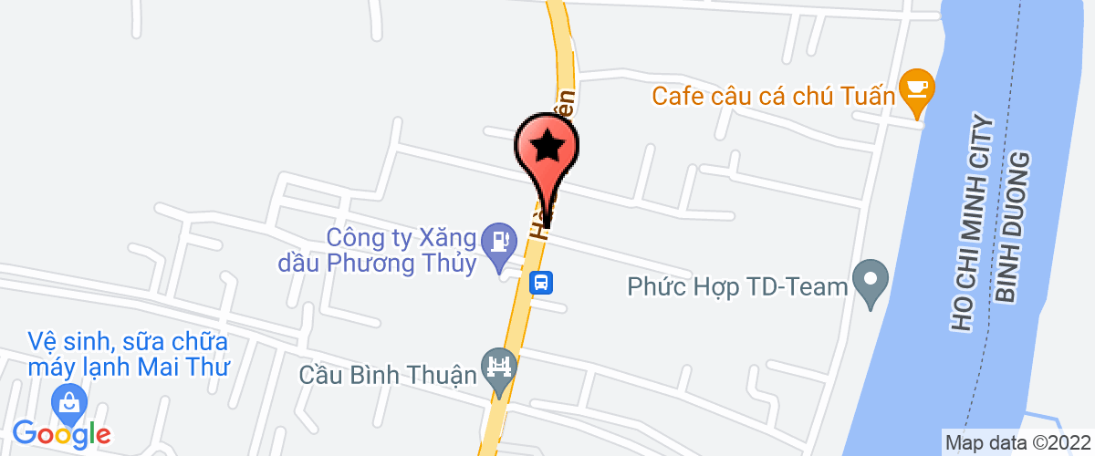 Map go to Do Dac Ban Do  Hoa Phat Construction Design Company Limited