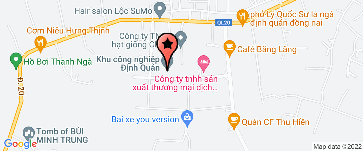 Bản đồ đến Công ty TNHH Lò Xo Việt Nam