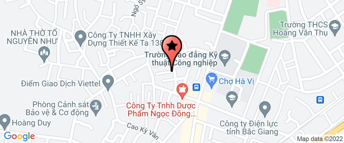 Bản đồ đến Công Ty TNHH Một Thành Viên Thiết Bị Điện Hà Bắc