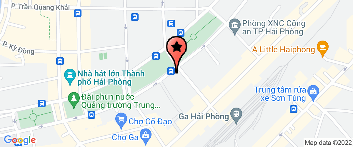 Map go to Representative office of Khu Dao Cat Ba Travel Joint Stock Company