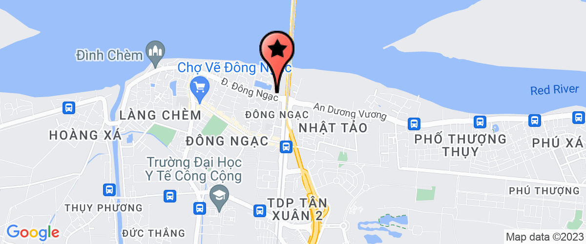 Map go to co phan dau tu - thuong mai va du lich Dai Duong Company