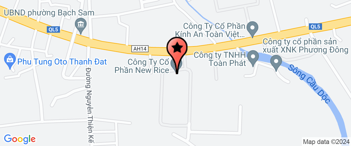 Map go to Tam Viet Produce & Import - Export Company Limited