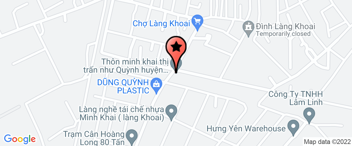 Map go to Hoang Phat Industrial Company Limited