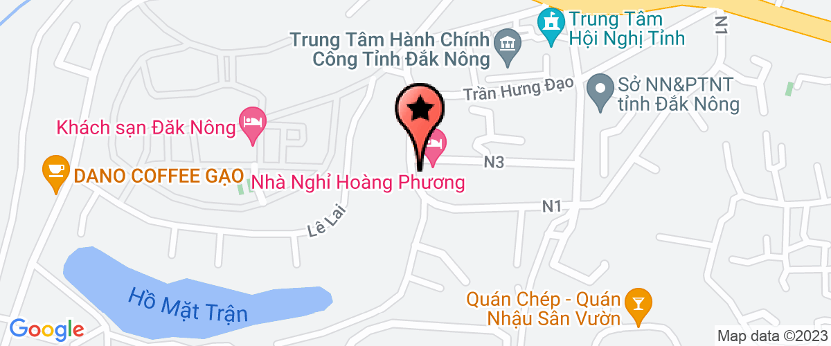 Map go to Thien Nga Dak Nong Environmental And Service Company Limited