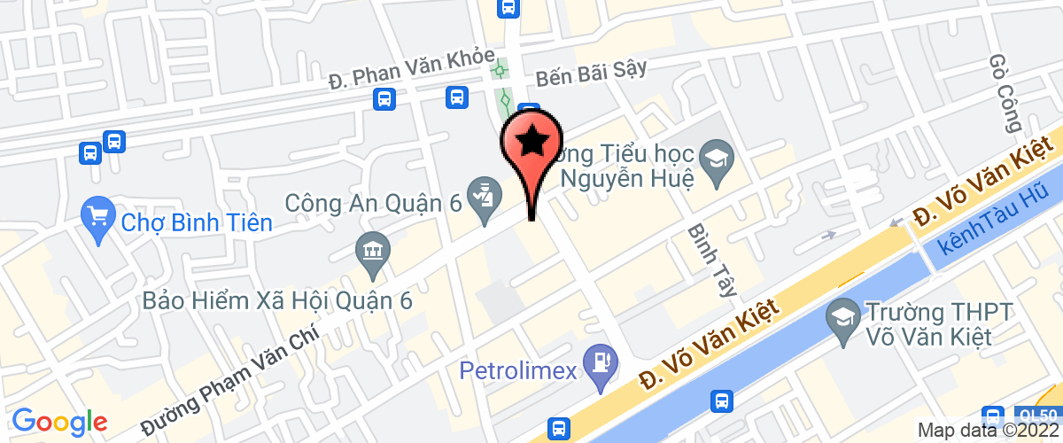Map go to Phong  Quan 6 Urban Management