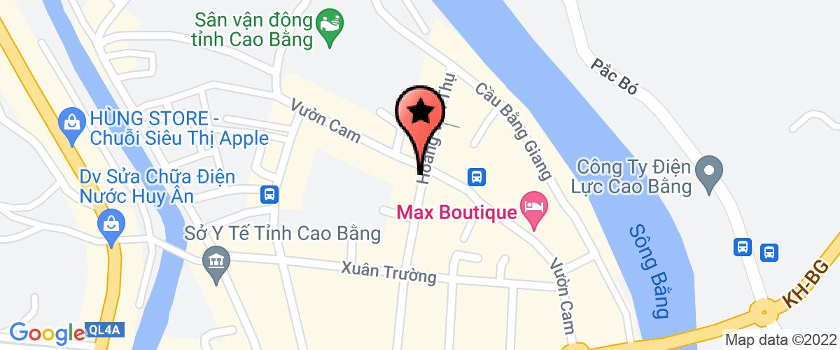 Bản đồ đến Công Ty TNHH Hùng Giang - Tto