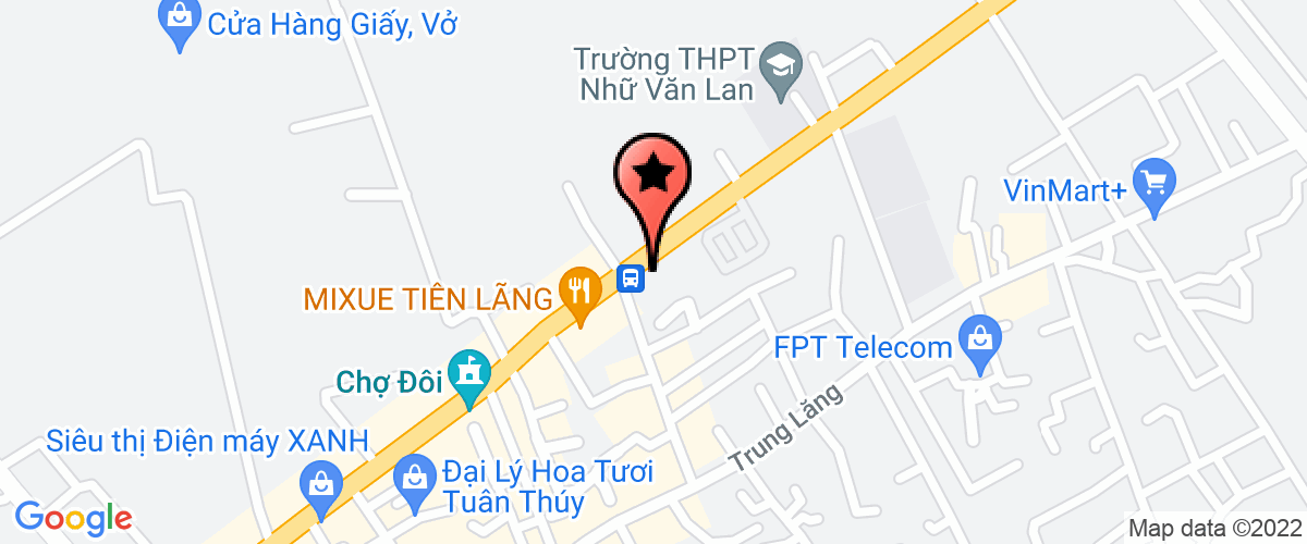 Bản đồ đến Công Ty TNHH Thương Mại Và Dịch Vụ Thiên Phú Nghĩa