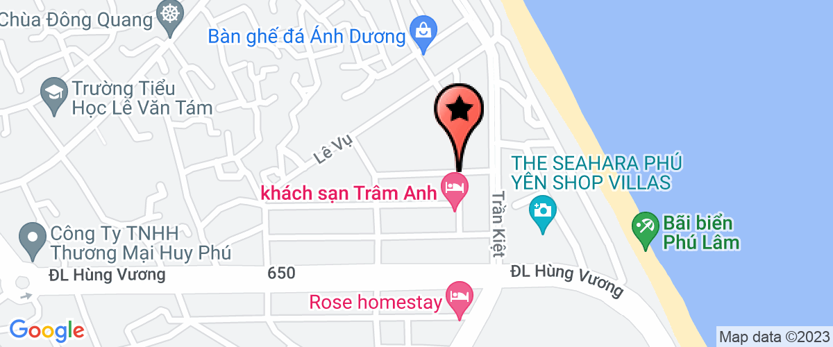 Map go to Anh Vuong Private Enterprise