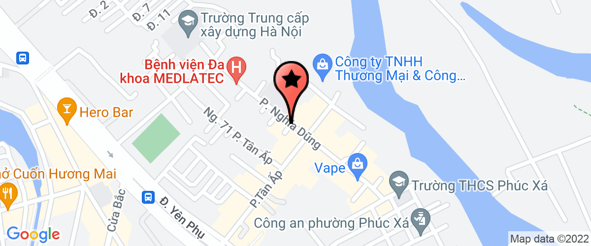 Map go to Hct Tech Vietnam Company Limited