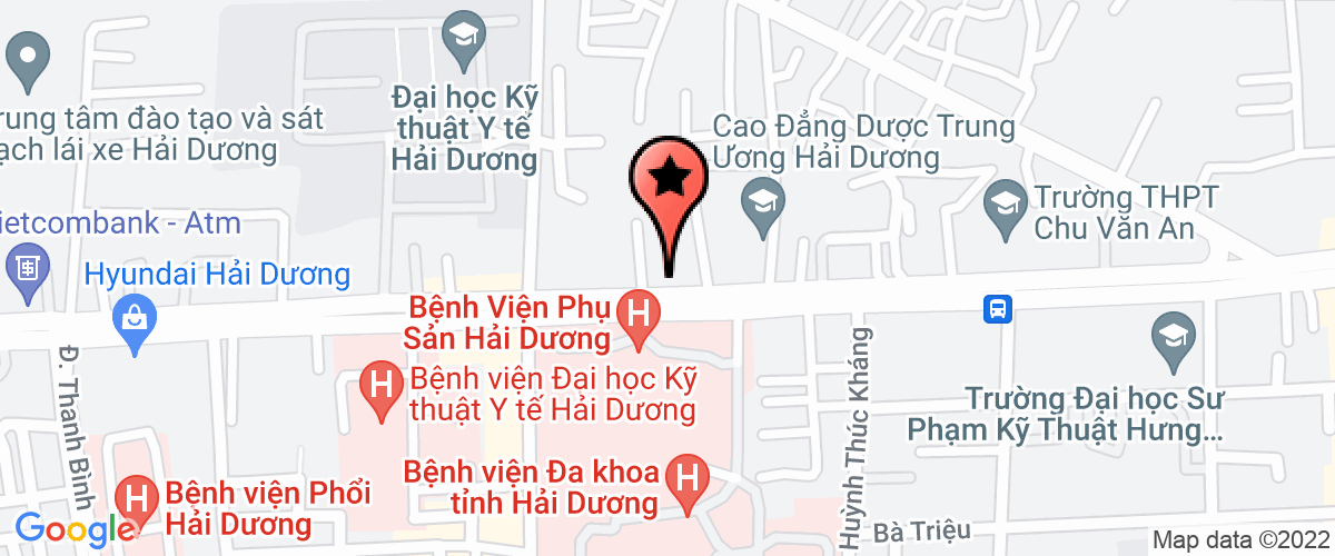 Map go to Hoang Tri Educate Advisory Company Limited