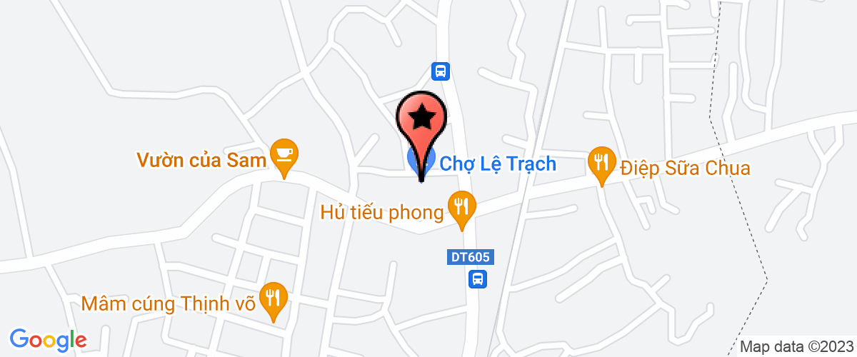 Map go to Hieu Vang Phu Hoa Private Enterprise