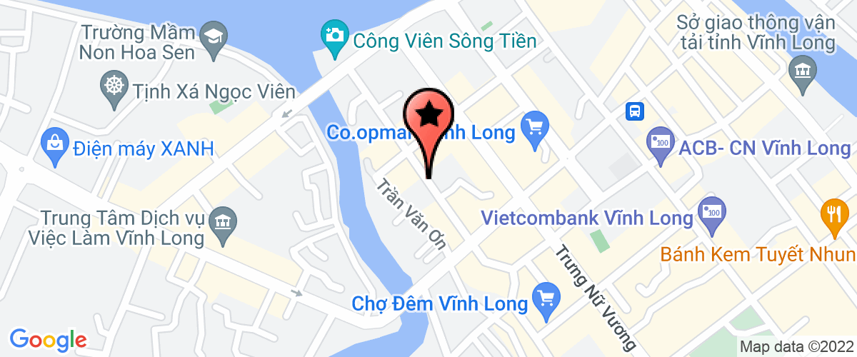 Map go to So Vinh Long Medical