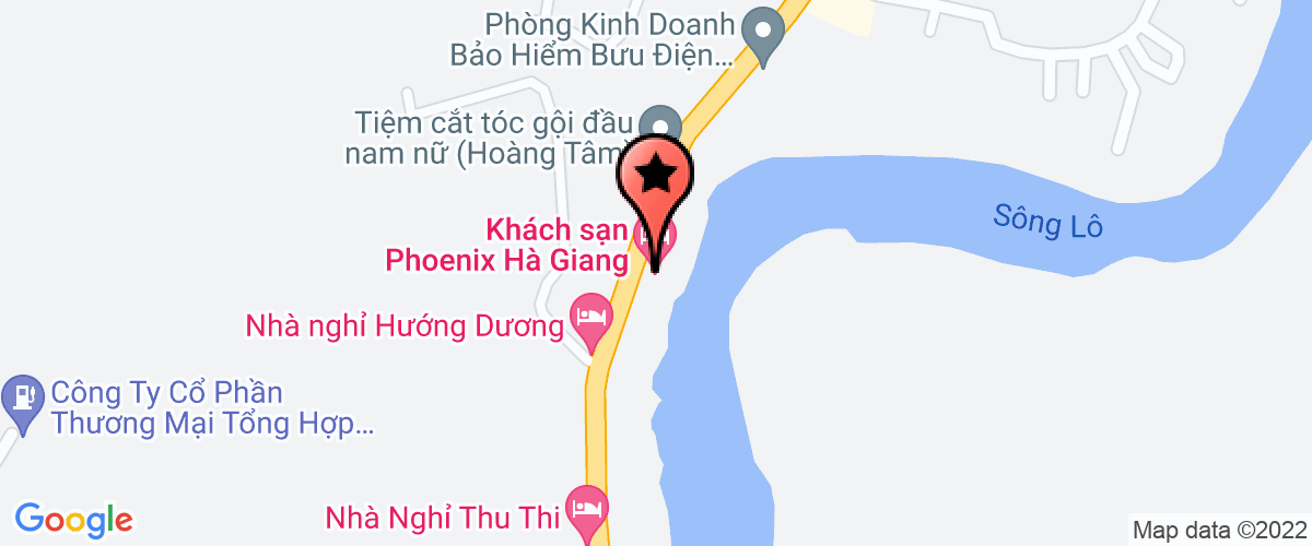 Map go to Tai Hoa - Ha Giang Company Limited