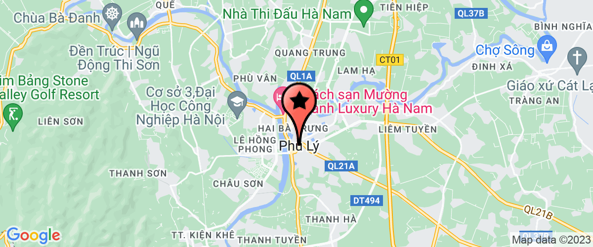 Map go to Truong Lam Ha Nursery
