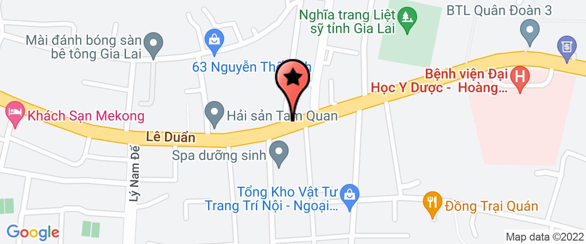 Map go to Toan Tin Private Enterprise