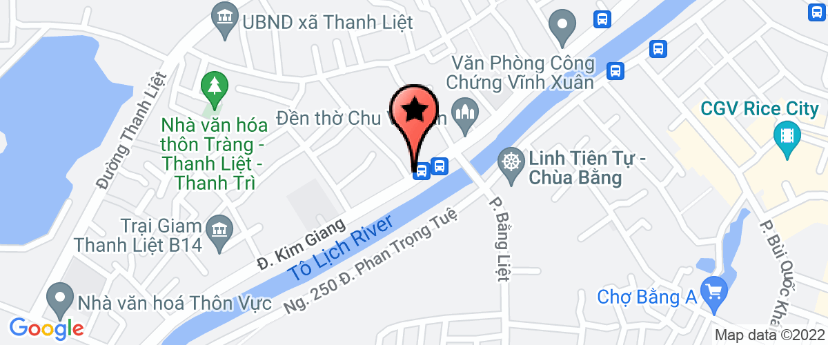 Map go to Minh Sang Rubber Joint Stock Company