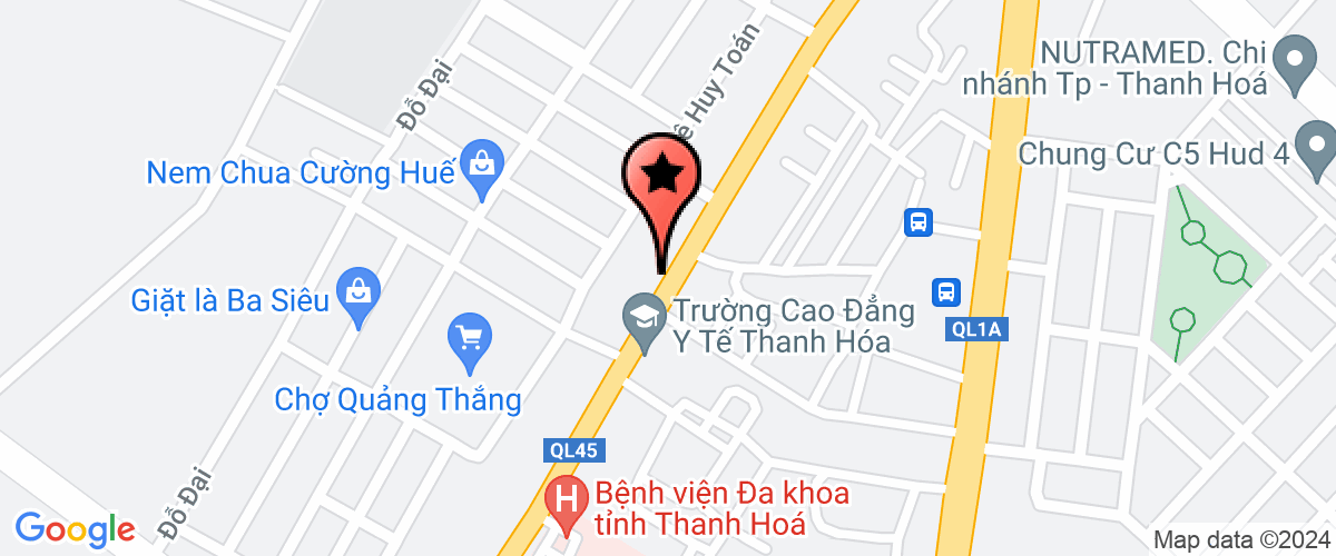 Map go to Mien Trung Telecommunication Company Limited