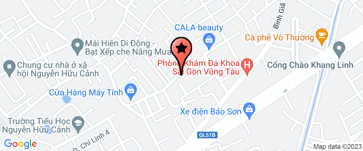 Map go to Phu Quang Private Enterprise