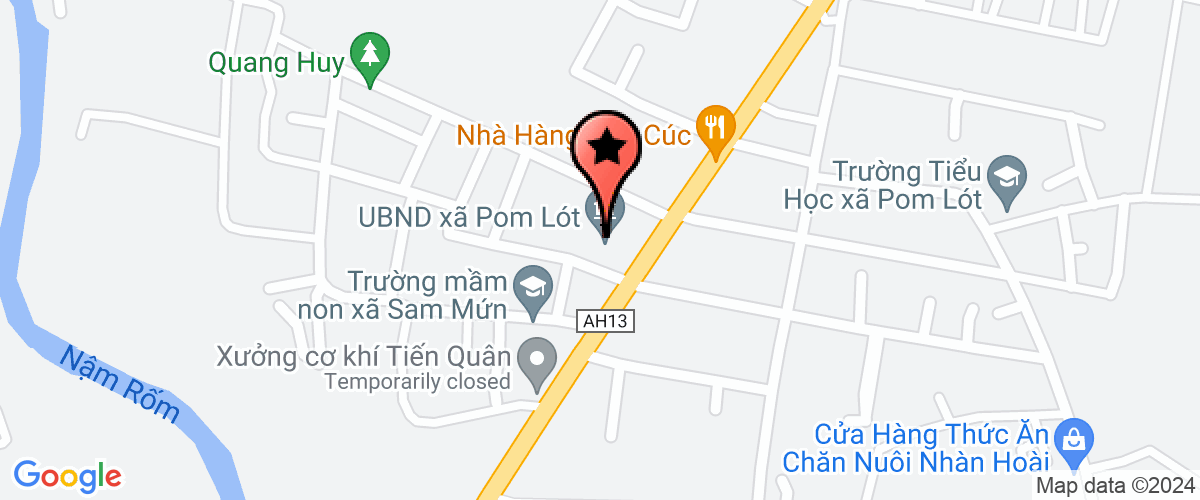 Map go to Doanh nghiep san xuat vat lieu xay dung tu nhan Hai Binh